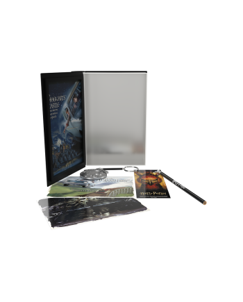 HARRY POTTER - Box Livre en Métal - Vol.2 - Set de Papeterie 7 pc. - vue de face