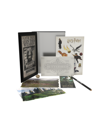 HARRY POTTER - Box Livre en Métal - Vol.3 - Set de Papeterie 7 pc. - vue de face
