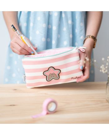 PUSHEEN - Rose Collection - Trousse Triple - vue principale