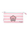 PUSHEEN - Rose Collection - Trousse Triple - vue de face