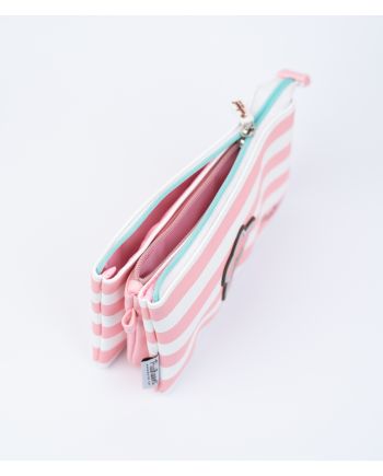 PUSHEEN - Rose Collection - Trousse Triple - vue de profil