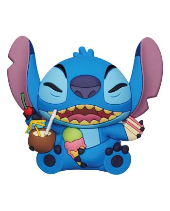 LILO & STITCH - Stitch with food - Aimant à collectionner en mousse 3D - vue principale