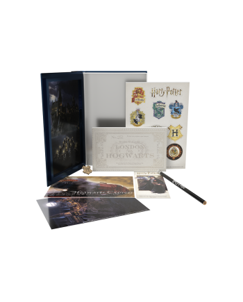 HARRY POTTER - Box Livre en Métal - Vol.1 - Set de Papeterie 7 pc. - vue de face