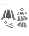 30MM - 1/144 Option Parts Set 14 (Multi Cloth) - Model Kit - vue de profil