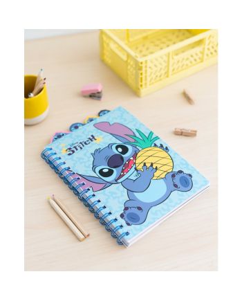 STITCH - Notebook avec Intercalaires - Format A5 - vue principale