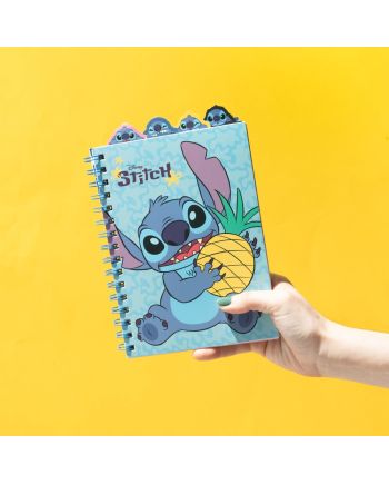 STITCH - Notebook avec Intercalaires - Format A5 - vue de face