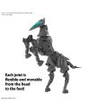 30MM - 1/144 Extended Armament Vehicule (Horse Mecha) Dark - Model Kit - vue de face