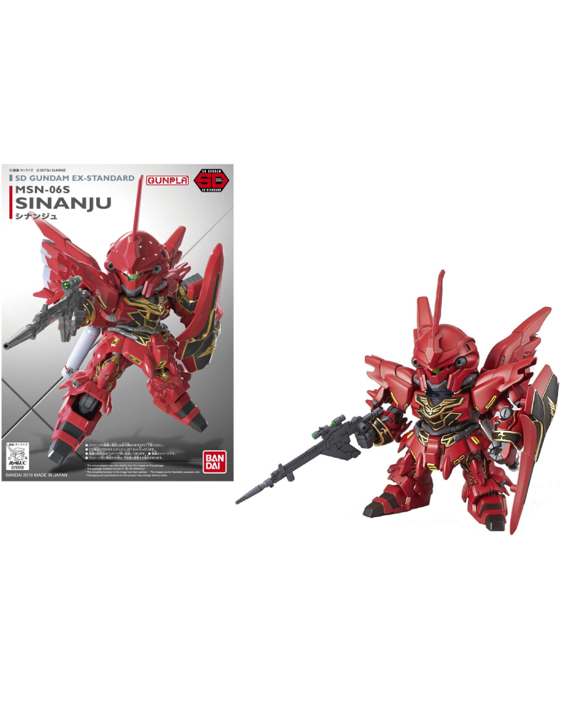 GUNDAM - SD Gundam Ex-Standard Sinanju - Model Kit - vue principale