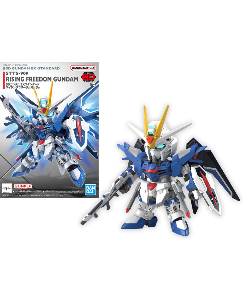 GUNDAM - SD Gundam Ex-Standard Rising Freedom Gundam - Model Kit - vue principale