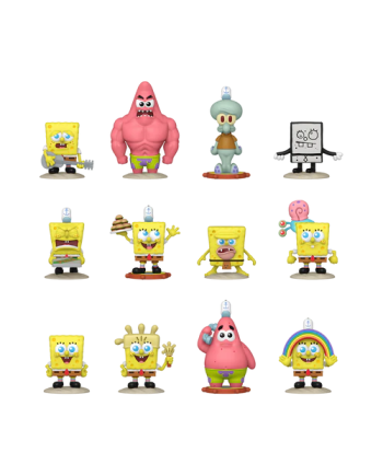 BOB L'EPONGE - Mystery Minis (BOX 12 Figurines) - vue de face
