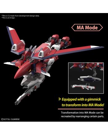 GUNDAM - HG 1/144 Immortal Justice Gundam - Model Kit - vue de face