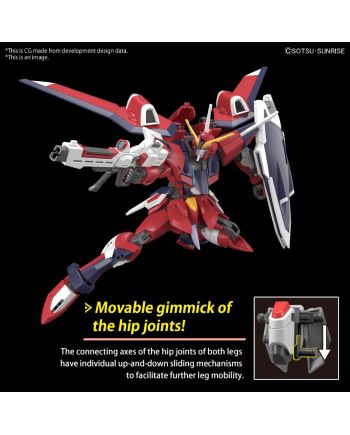 GUNDAM - HG 1/144 Immortal Justice Gundam - Model Kit - vue de dos