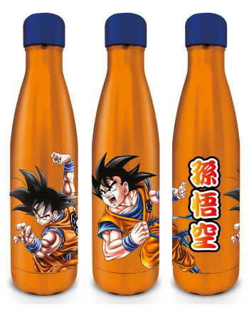 DRAGON BALL Z - Goku - Bouteille en métal - vue principale