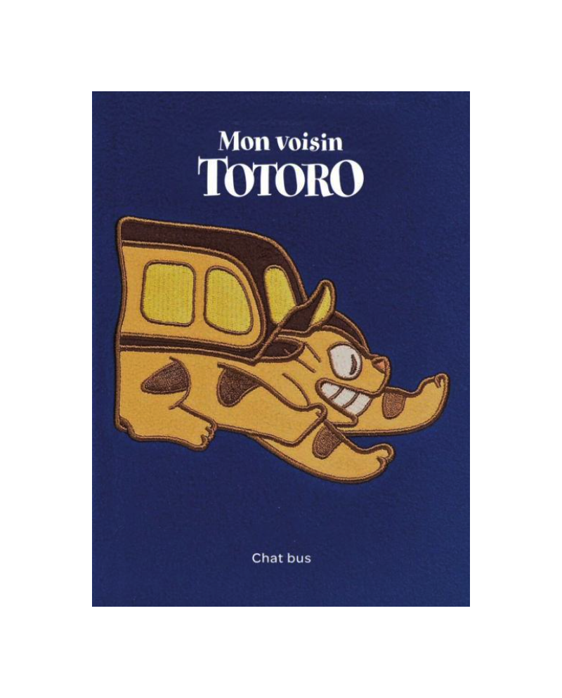GHIBLI - Carnet Peluche - Mon Voisin Totoro - Chat Bus - vue principale