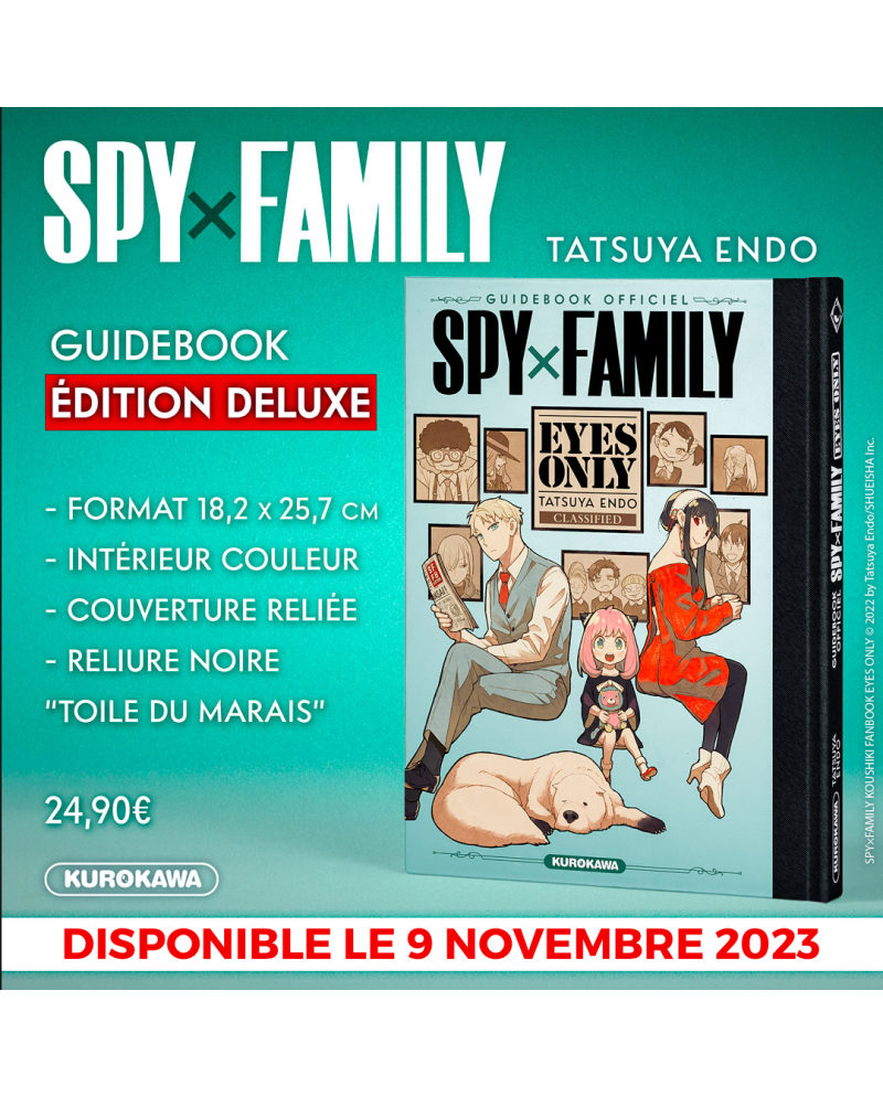 SPY x FAMILY - Guidebook - Edition Luxe - vue principale