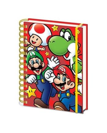 SUPER MARIO - Core Run - Carnet de notes A5 - vue principale
