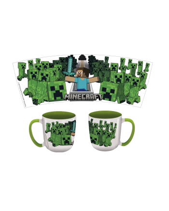 MINECRAFT - Survival Mode - Mug Elite Colored Inner - 13Oz
