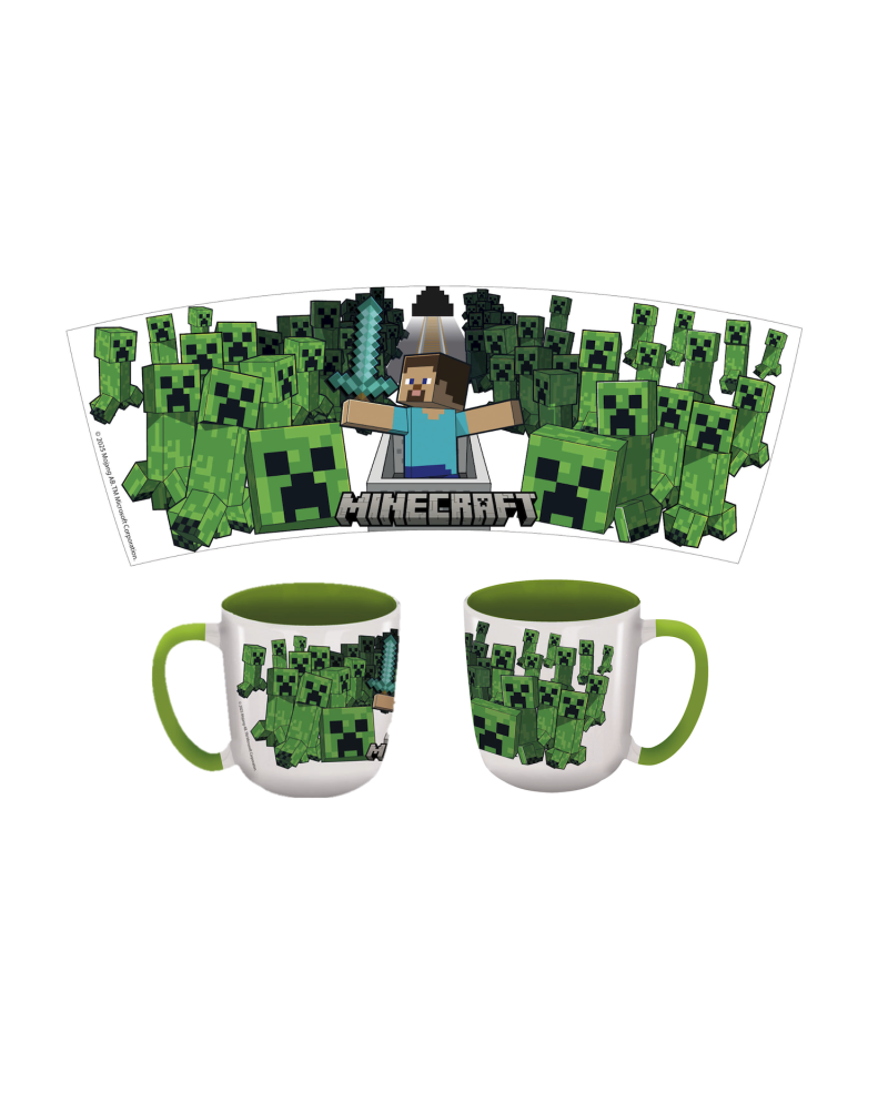MINECRAFT - Survival Mode - Mug Elite Colored Inner - 13Oz