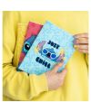 STITCH - Pack de 3 Notebooks - Format A5 - vue de face