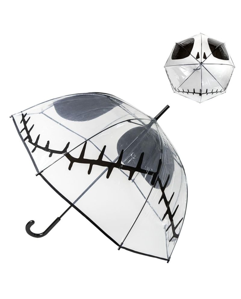 L'ETRANGE NOEL de Mr JACK - Parapluie Manuel Transparent - vue principale