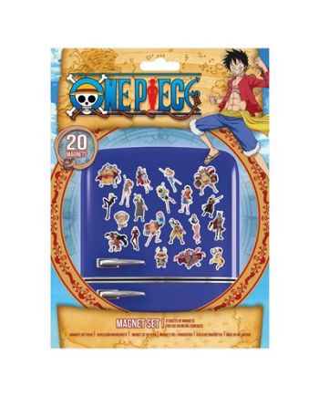 ONE PIECE - Chibi - Set de 20 magnets - Serie 2 The Great Pirate Era - vue principale