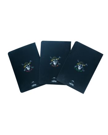 ONE PIECE NETFLIX - Pack de 3 Notebooks - Format A5 - vue de face