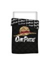 ONE PIECE - Couverture en Quilt 140x200cm - Chapeau de Paille - vue principale