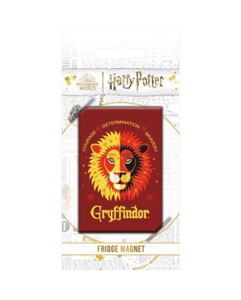 HARRY POTTER - Sigils Gryffondor - Aimant 5x8cm - vue principale