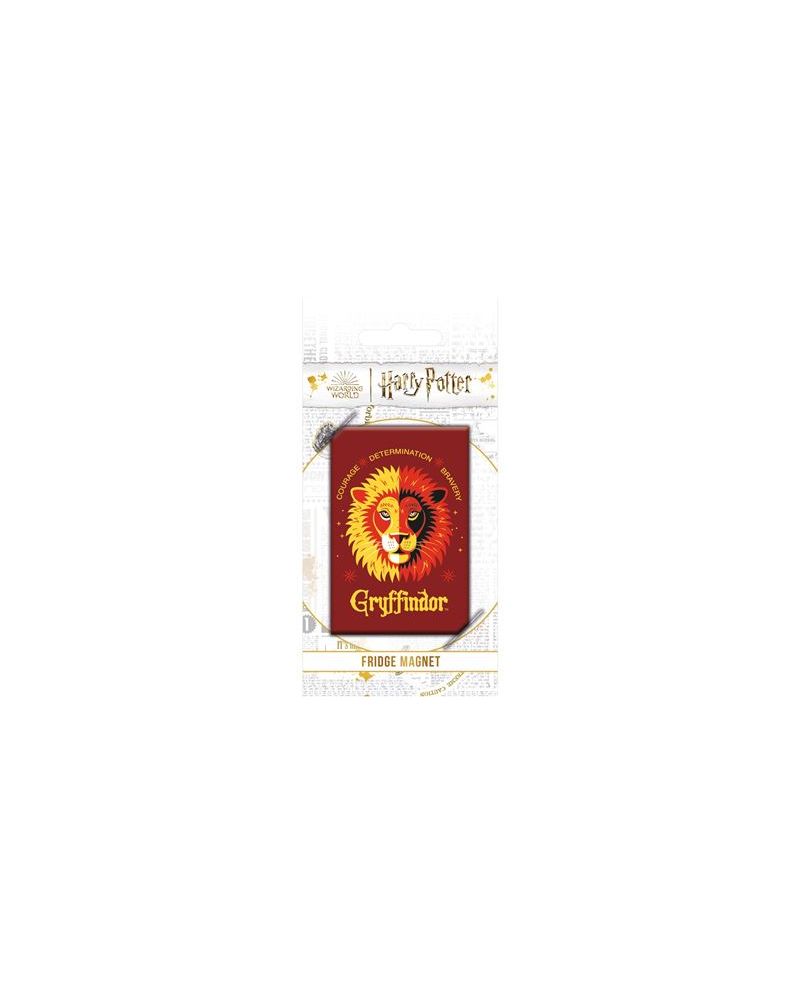 HARRY POTTER - Sigils Gryffondor - Aimant 5x8cm - vue principale