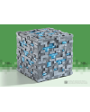MINECRAFT - Minerai de Diamant Lumineux - Réplique Collector 10cm - vue de face