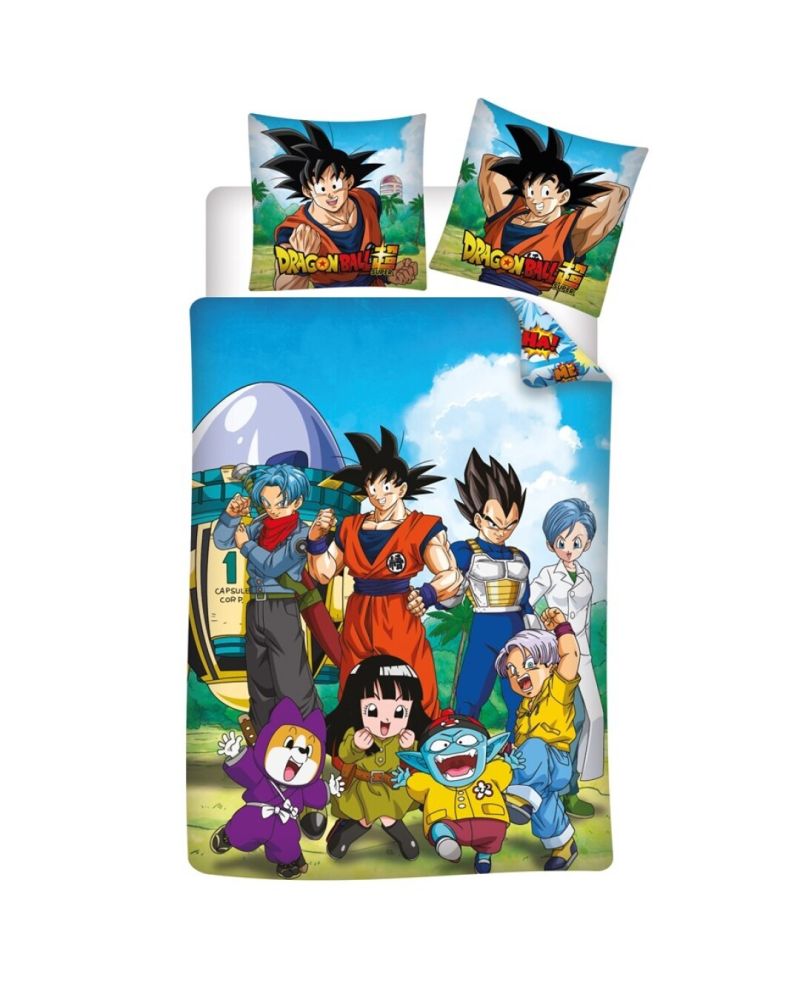 DRAGON BALL Z - Parure de lit 140x200cm - Capsule 8 '100% PolyCoton' - vue principale