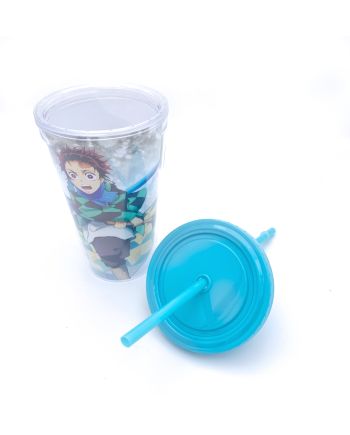DEMON SLAYER - Tanjiro & Giyu - Carnival Cup 473 ml - vue de profil