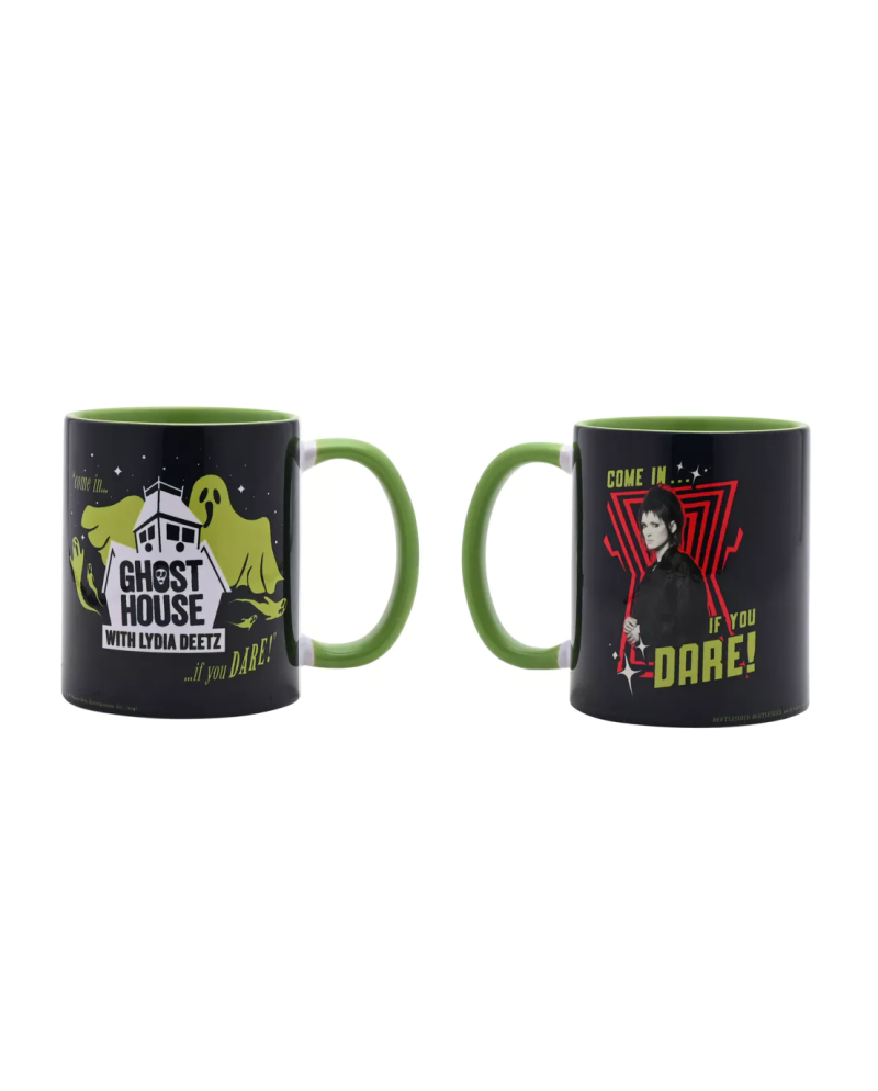 BEETLEJUICE - Black&Green - Ghost House - Inner Colored Mug - 10Oz