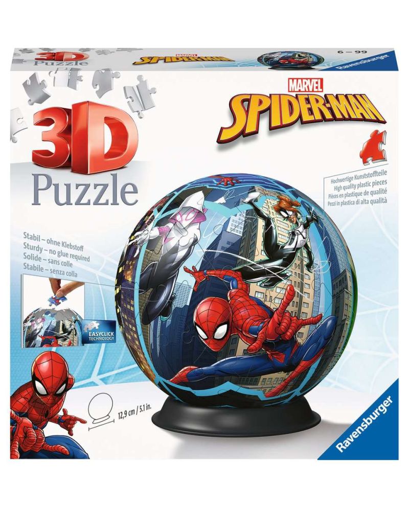 MARVEL - Puzzle 3D - Spider-man 72p - vue principale