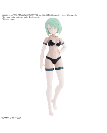 30MS - Option Body Parts Type S06 (Color B) - Model Kit - vue de dos