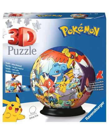 POKEMON - Puzzle 3D - Rond 72p - vue principale