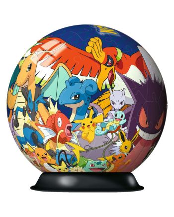 POKEMON - Puzzle 3D - Rond 72p - vue de face