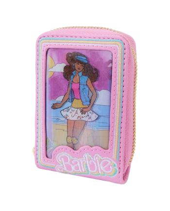 BARBIE - Boite à Poupée - Triple Lenticulaire Portefeuille LoungeFly - vue de profil