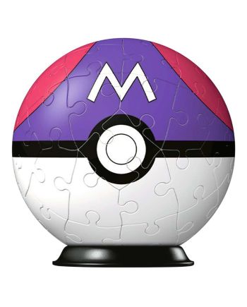 POKEMON - Puzzle 3D - Master Ball 54p - vue de face