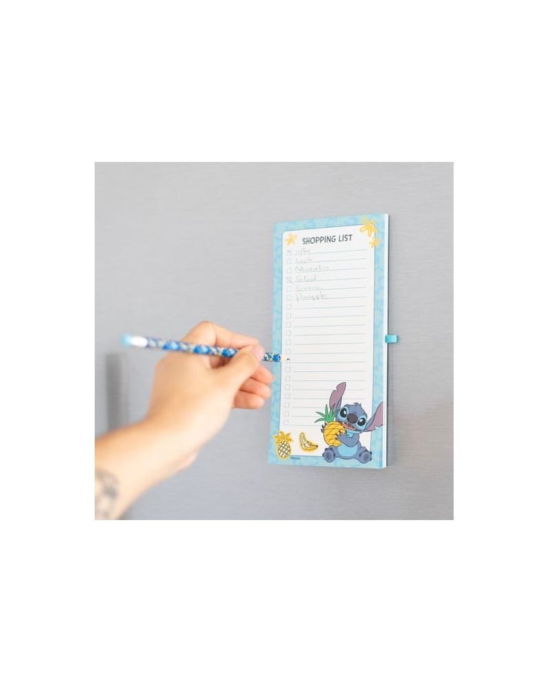 STITCH - Bloc-Notes Magnétique + Crayon - vue principale