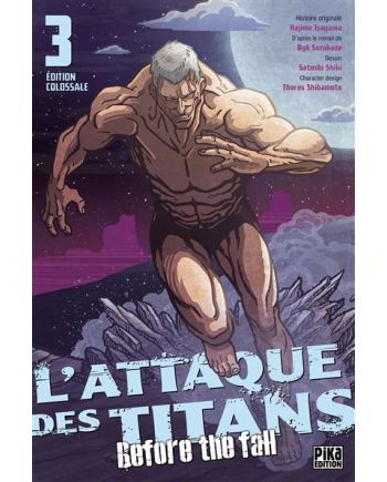 L'ATTAQUE DES TITANS - Before the Fall - Edition Colossale - Tome 3 - vue principale
