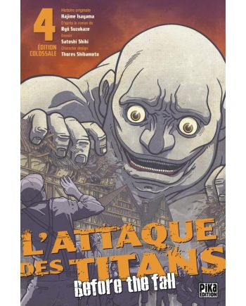 L'ATTAQUE DES TITANS - Before the Fall - Edition Colossale - Tome 4 - vue principale