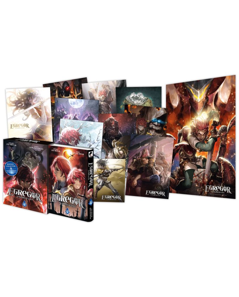 EGREGOR : LE SOUFFLE DE LA FOI - Tome 10 - Edition collector - vue principale