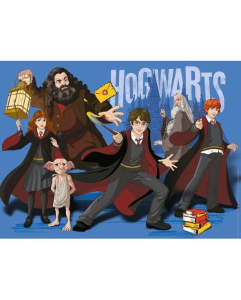 HARRY POTTER - Harry Potter à Poudlard - Puzzle 300P XXL - vue de face