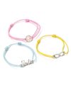 BARBIE - Set de 3 Bracelets de l'Amitité - vue de face