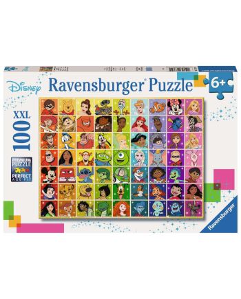 DISNEY - La palette de couleurs - Puzzle 100P XXL - vue principale