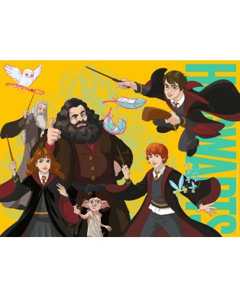 HARRY POTTER - Harry Potter et les autres sorciers - Puzzle 100P XXL - vue de face