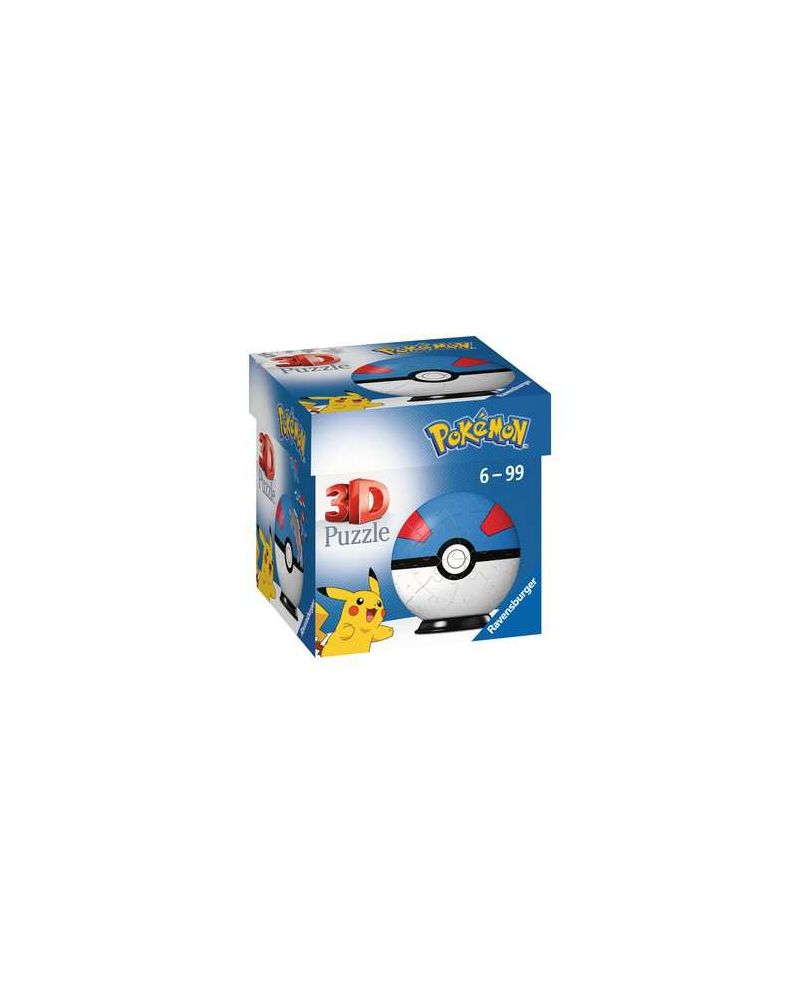 POKEMON - Puzzle 3D - Super Ball 54p - vue principale