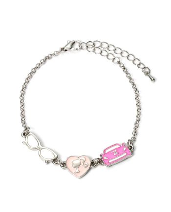 BARBIE - Bracelet en Chaine - Silhouette, Lunettes et Corvette - vue principale