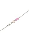BARBIE - Bracelet en Chaine - Silhouette, Lunettes et Corvette - vue de face